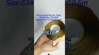 63mm *0.6m waterproof mastic Tape/use with pvc tape for cable sealing
