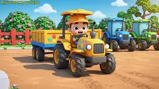 Mini Excavator & Cement Mixer Adventure 1 &ndash; Fun Construction Songs for Kids