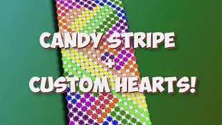 Blindsided Creations #126919 &ndash; Candy Stripe + Custom Hearts!