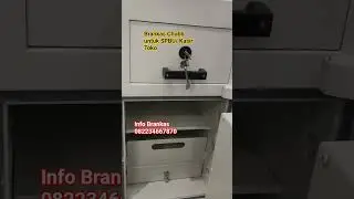 Untuk Kasir Toko/ SPBU ini Brankas Chubb Cashdrop cocok untuk SPBU dan Toko..