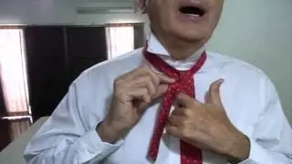 Necktie - Easy, Fast Double Windsor Knot (Left Handed)