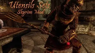 🍴Skyrim | Kanjs - Utensils Sets and Weapons - 4k -2k -1k