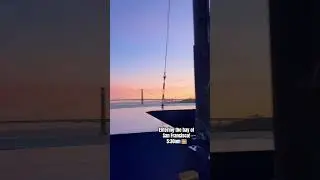 San Francisco #sunrise #glowing #rainbow  #allah #fun #boat #motivation #love #viral #reelsvideo