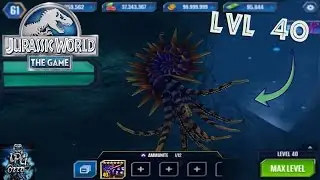 AMMONITE LVL 40 - Jurassic World The Game - *Aquatic Update*