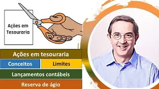 Ações em Tesouraria, conceito, limites e lançamentos contábeis na prática