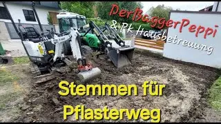 Stemmen für Pflasterweg/ DerBaggerPeppi/ mit Bobcat E10z