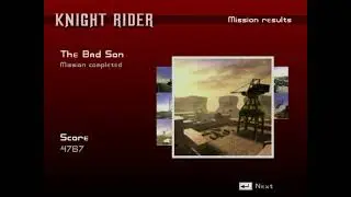 KNIGHT RIDER THE GAME EP6 THE BAD SON AND TUNNEL PART I