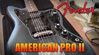 Замена струн на Fender American Pro II Jazzmaster!