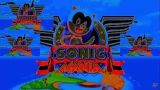 (RQ) Sonic Mania Title Screen - Music Has A Sparta Gamma Remix In G Major 4