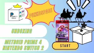 Unboxing Metroid Prime 4 Nintendo Switch 2