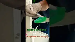 I-gel prepartion for intubation genral anesthesia surgery.
