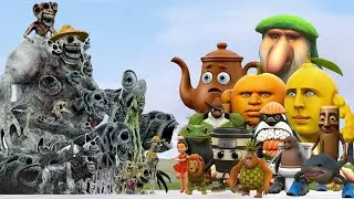 ALL ZOONOMALY MONSTERS vs ITALIAN AI BRAINROT MEMES in Garry's Mod!