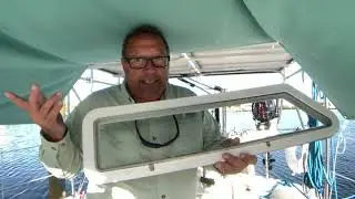 Ep 48: New Portlights & Deadlights = No Leaks! My new Beckson Windows - Unboxing