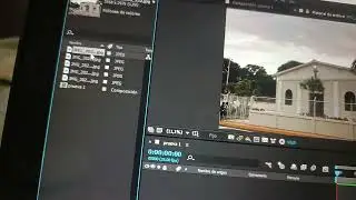 Usando programa de edici&oacute;n after effect 2015
