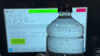 Batch Coding Printer For Packaged Drinking Water Plant GHQJET INKJET PRINTER