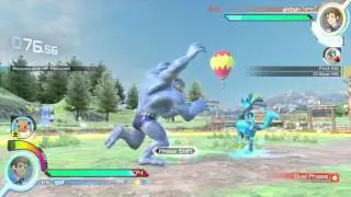 Pokken Tournament: machamp vs lucario