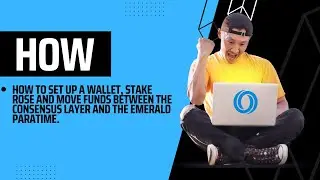 How set up a wallet, stake ROSE and move funds between the consensus layer and the Emerald Paratime.