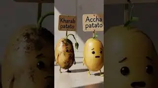 kharab aalu 🥺 #funny #emotional #patatoh #story #hindi #cartoon