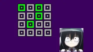 Me playing a unused memory mastermind minigame in gd 2.2 (it's a mod)