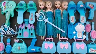 Satisfying with Unboxing Cute Frozen Princess Makeup Play&nbsp;ASMR | Review Toys (no music)