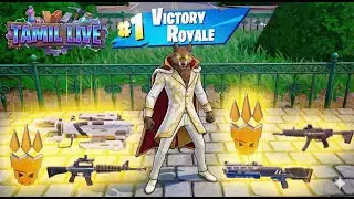 Chapter 7 OP Weapons + Fletcher Chaos Vlog Entry! Fortnite Tamil Live | Code: SINYT with @singameryt