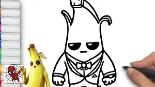 How to Draw Fortnite Banana