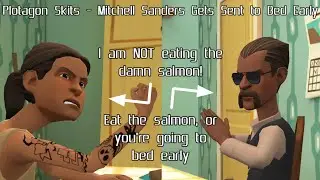 Plotagon Skits - Mitchell Sanders Gets Sent to Bed Early