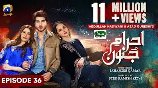 Ehraam-e-Junoon Episode 36 - [Eng Sub] - Digitally Presented by Jhalak Beauty Cream - 4th Sep 2023