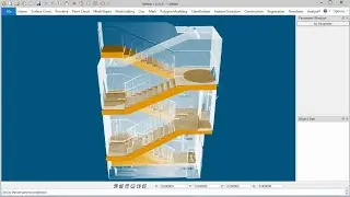 Stair Modeling on Point Clouds