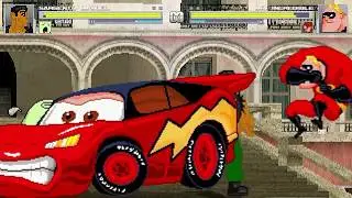 AN Mugen #191: Sargento Manuel & Gustavo VS Mr. Incredible & Elastigirl