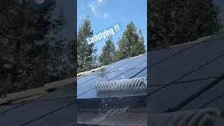Rotate Brush#solarclean #solarpanelcleaning  #huucalcleaning #huucalsolar #solarmaintenance