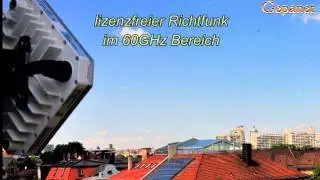 Fastback Networks Liberator 60GHz Funknetz Installation