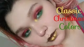 Classic Christmas Colors Makeup Tutorial (time lapse)