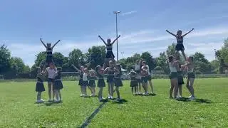 Sonne, Football, Cheerleader... perfekter 22.05.2022 „Gameday!“