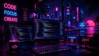 cyberpunk-coded beats ⚡ cybercode lofi to focus / coding / hacking 🎧 [1 HOUR LOOP]