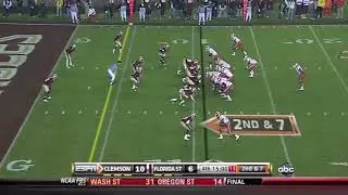 Seminole Moment: Xavier Rhodes&rsquo;s Crucial Endzone Interception vs. Clemson (2010)
