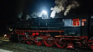 Mit Volldampf durch das dunkle Nordbayern | 52 7409 mit dem IGE Sonderzug 