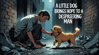 A Little DOG Brings Hope To A Despairing Man