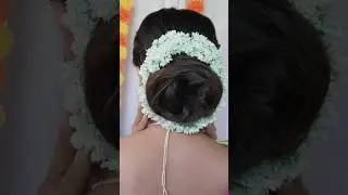 Durga Puja Hairstyles 🥰 #durgapuja #hairstyle #shorts #riyapaul