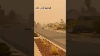 Dust Storm El Paso, TX #elpaso #texas #duststorm #storm