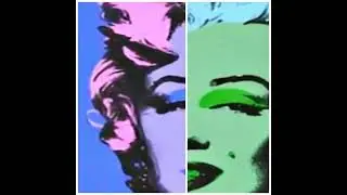 Marilyn Peering Over My Shoulder                  #art