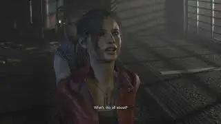 Resident Evil 2: Claire A - 19 Parking Garage #1 Sherry gets abducted
