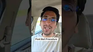 Post Bail Procedure. #bail #bailapplication #law #lawstudents #court #arrest #jail #bailpetition