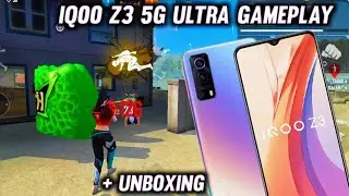 iQOO Z3 FREE FIRE⚡ iQOO Z3 5G FREEFIRE REVIEW, UNBOXING, GAMEPLAY TEST SETTINGS SENSITIVITY