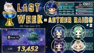 Last week in Aether Raids #2 FEH AR Reach Tier 27 - Learning by doing