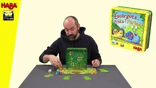 HABA - Escargots...Pr&ecirc;ts ? Partez ! les r&egrave;gles en 3 minutes.