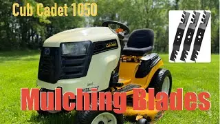 Cub Cadet 1050 Mulching Blade Replacement.