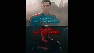 Superman (Dcu) Vs Superman (Dceu) #shorts #dceu #dcuniverse