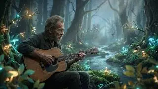 Peaceful Sleep Music - Relaxing Guitar & Nature Sounds: Forest, Birds, River (1.5 Hours)