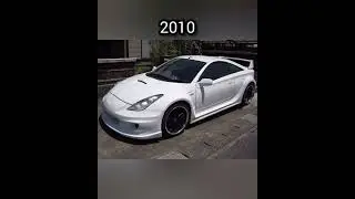The Evolution of Toyota celica (1970~2023) #shorts #toyotacelica #carlover #evolution #youtubeshorts